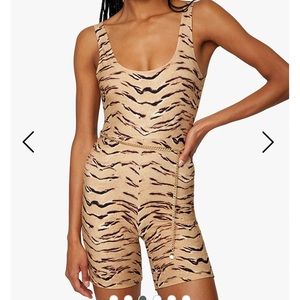 Tiger stripe WeWoreWhat body suit